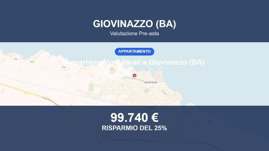 appartamento in vendita a Giovinazzo