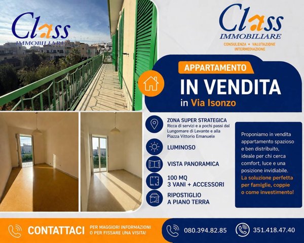 appartamento in vendita a Giovinazzo