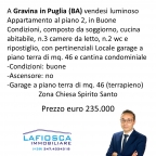 appartamento in vendita a Gravina in Puglia