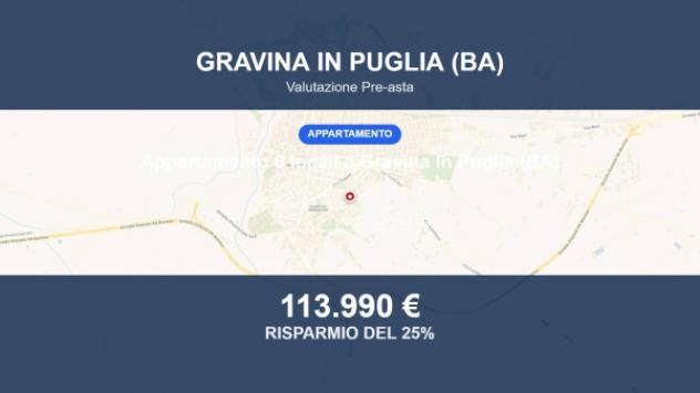 appartamento in vendita a Gravina in Puglia