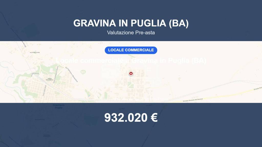 negozio in vendita a Gravina in Puglia
