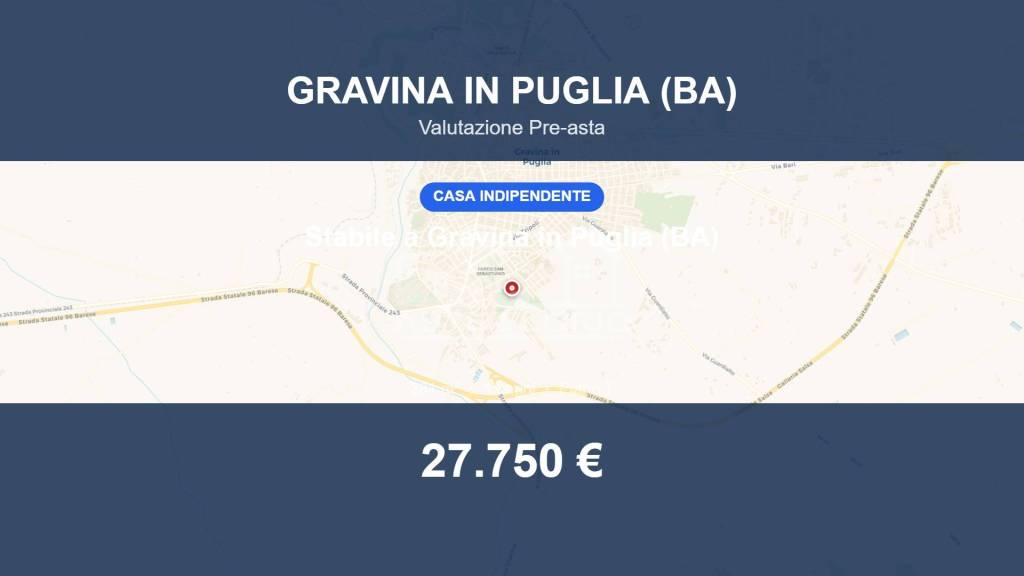 terreno edificabile in vendita a Gravina in Puglia