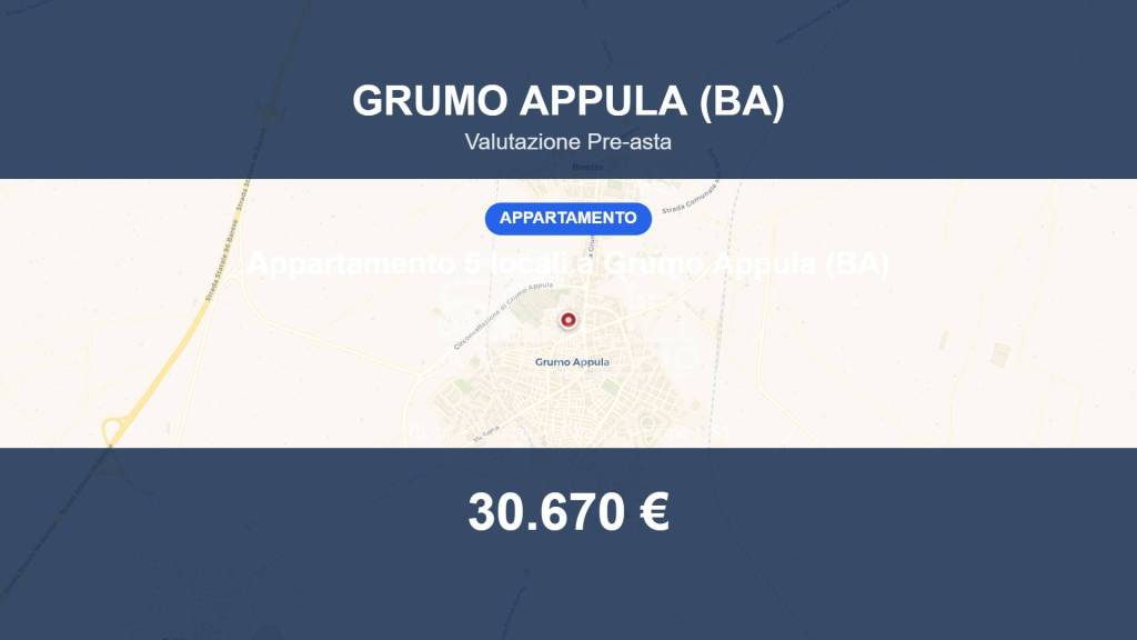 appartamento in vendita a Grumo Appula