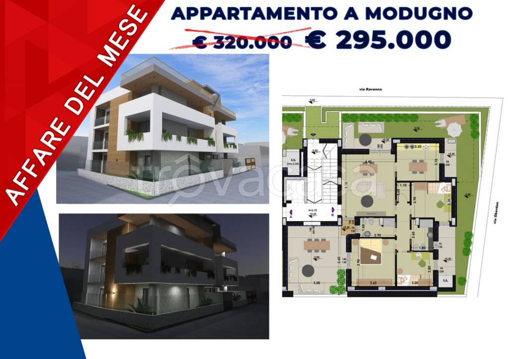 appartamento in vendita a Modugno