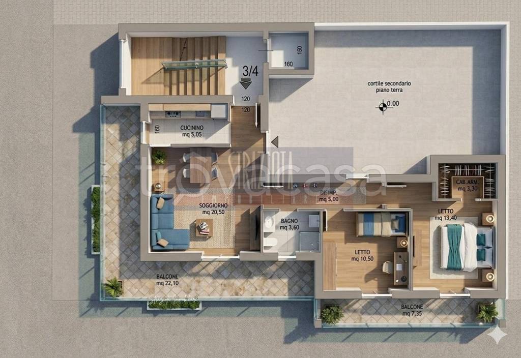 appartamento in vendita a Modugno