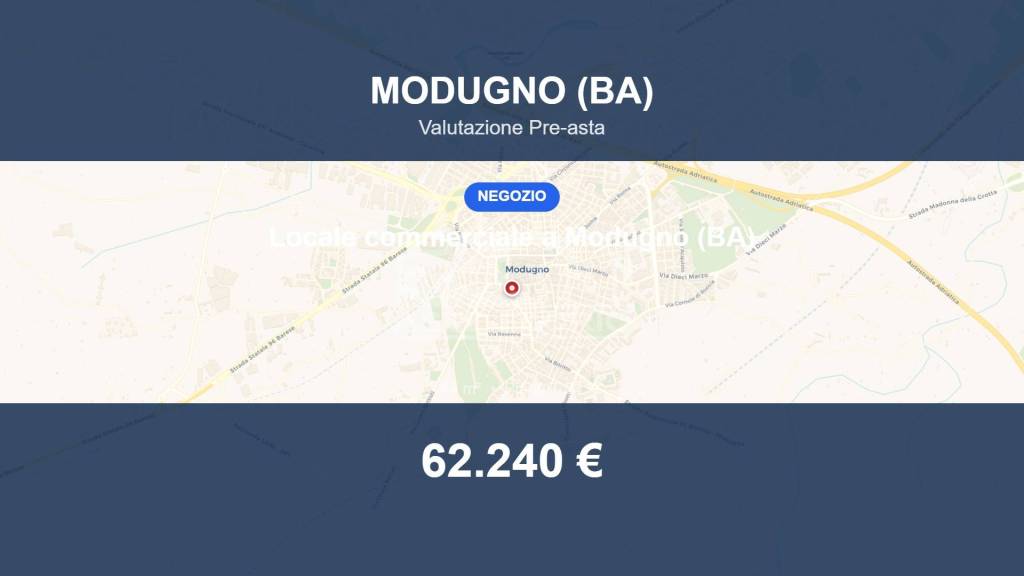 negozio in vendita a Modugno