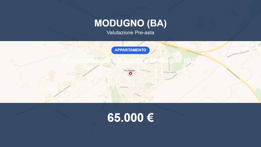 appartamento in vendita a Modugno