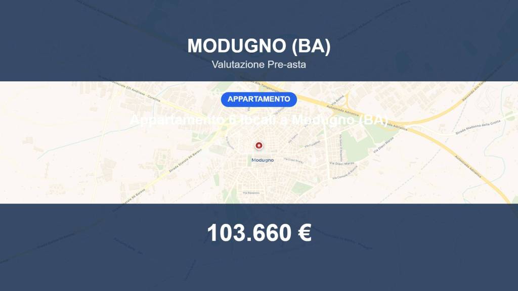 appartamento in vendita a Modugno