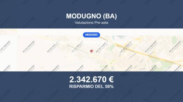negozio in vendita a Modugno