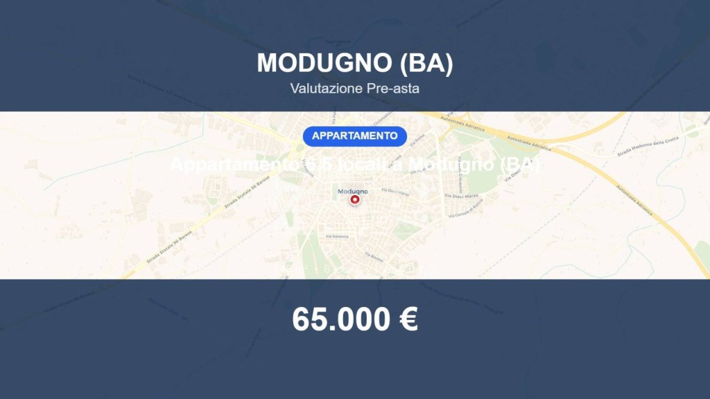 appartamento in vendita a Modugno
