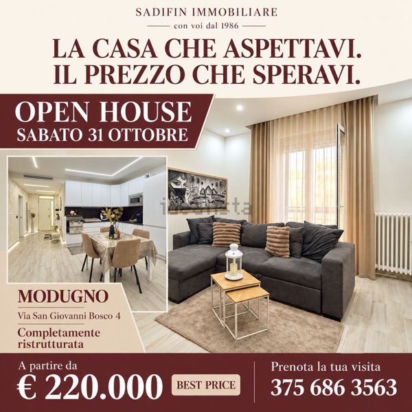 appartamento in vendita a Modugno