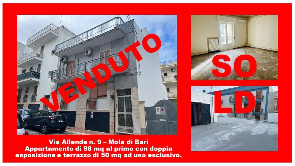 appartamento in vendita a Mola di Bari