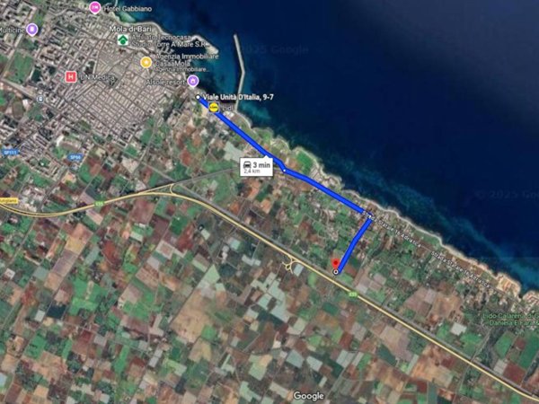 terreno agricolo in vendita a Mola di Bari