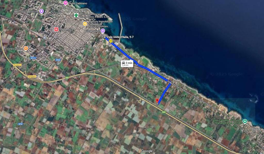 terreno agricolo in vendita a Mola di Bari