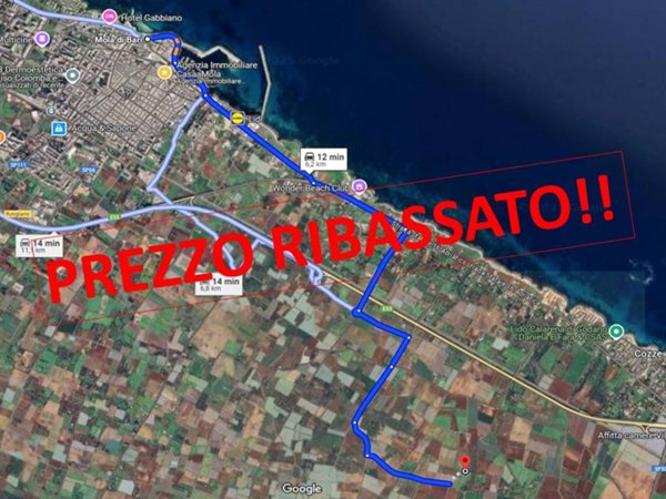 terreno agricolo in vendita a Mola di Bari