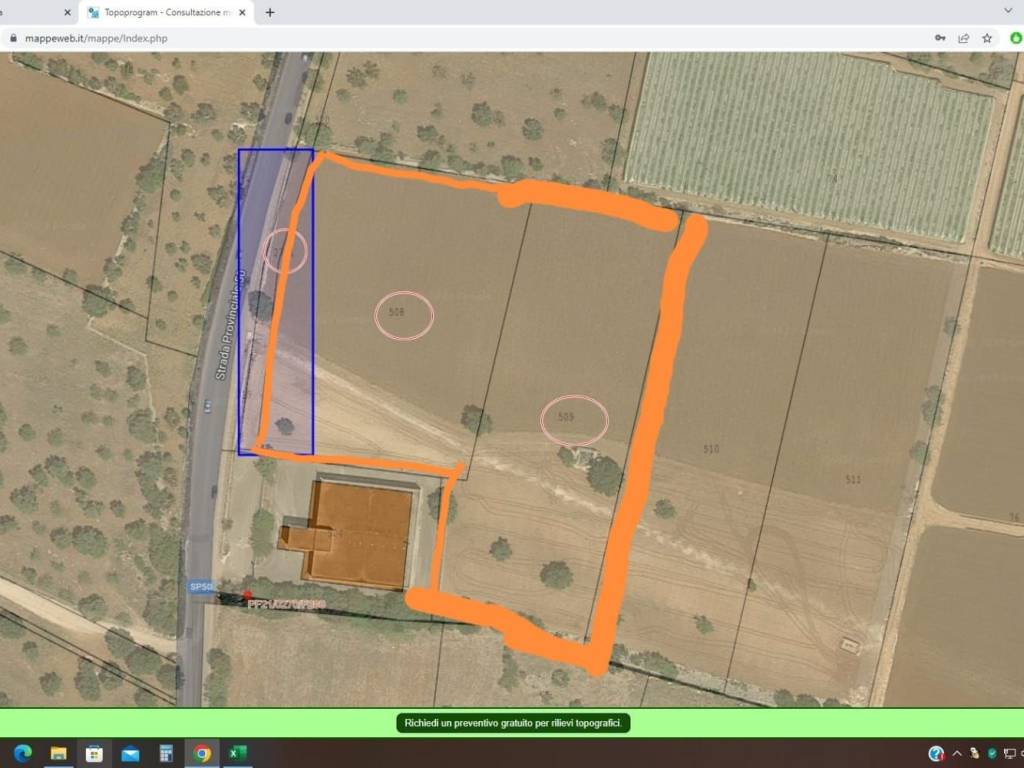 terreno agricolo in vendita a Mola di Bari in zona Cozze