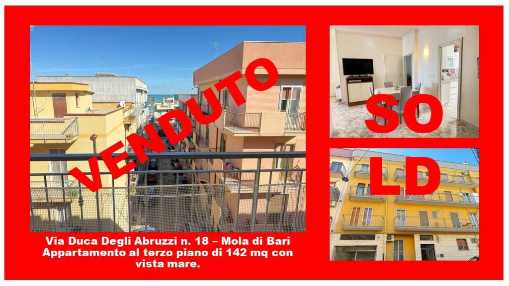 appartamento in vendita a Mola di Bari