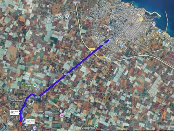 terreno agricolo in vendita a Mola di Bari