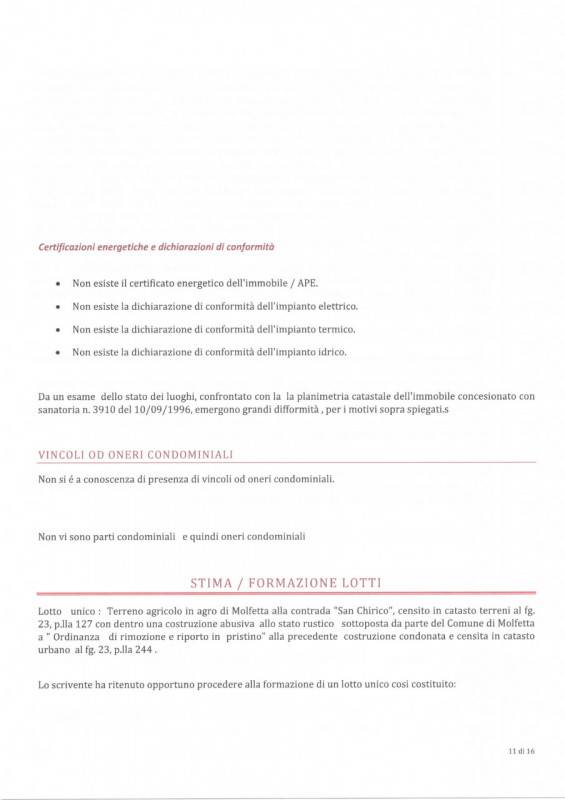 appartamento in vendita a Molfetta