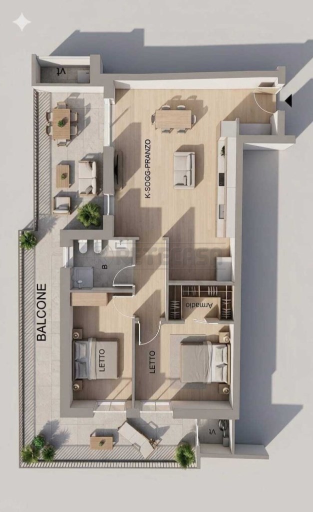appartamento in vendita a Molfetta in zona Centro Città