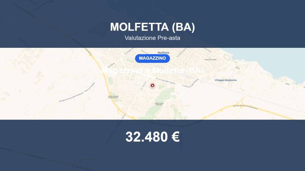 locale commerciale in vendita a Molfetta in zona Madonna della Rosa