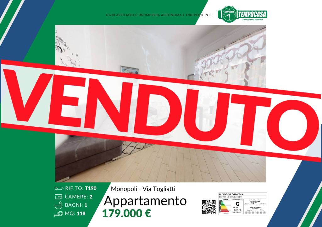appartamento in vendita a Monopoli