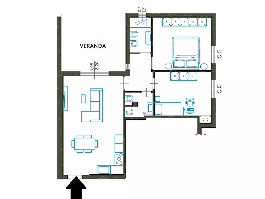 appartamento in vendita a Monopoli