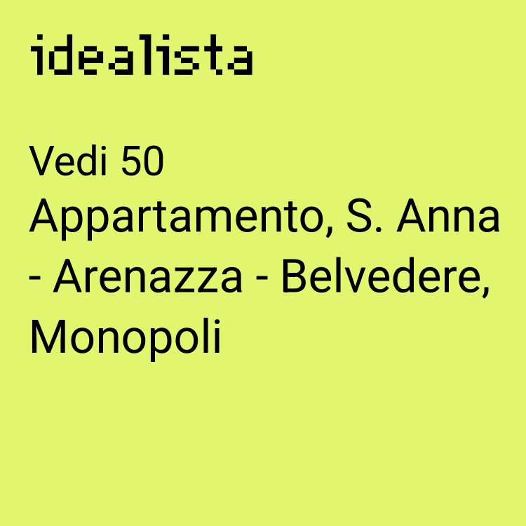 appartamento in vendita a Monopoli