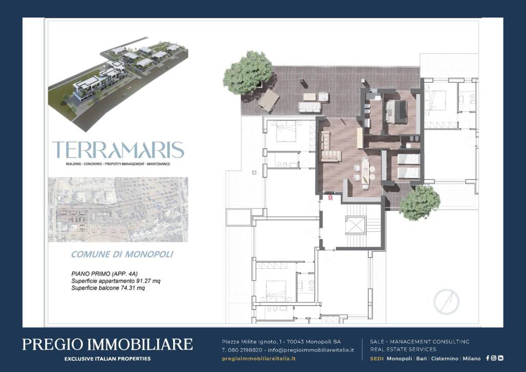 appartamento in vendita a Monopoli