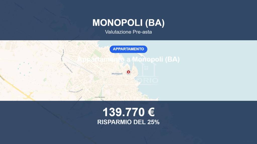 appartamento in vendita a Monopoli in zona Centro Storico