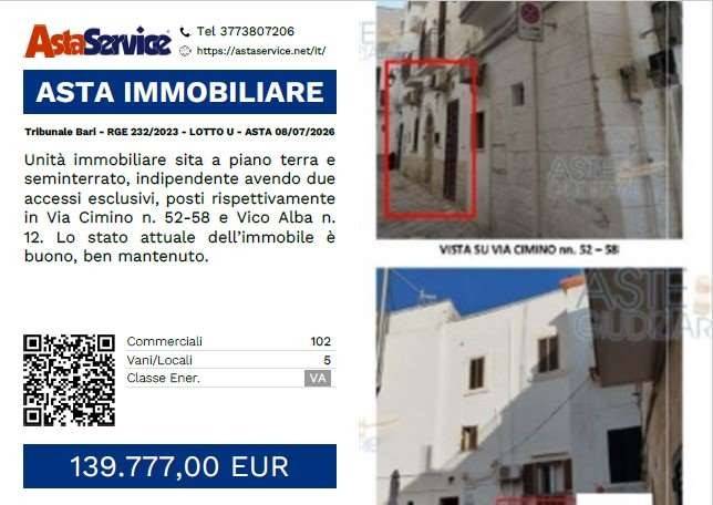 appartamento in vendita a Monopoli in zona Centro Storico