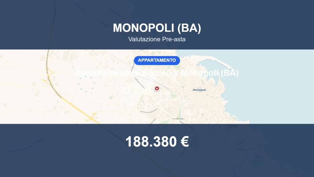 appartamento in vendita a Monopoli