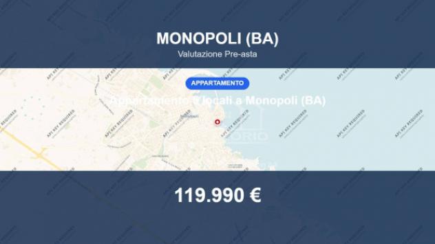 appartamento in vendita a Monopoli in zona Centro Storico