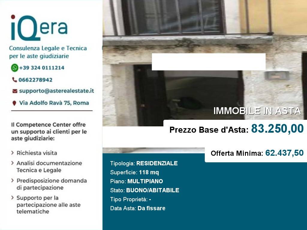 appartamento in vendita a Noicattaro