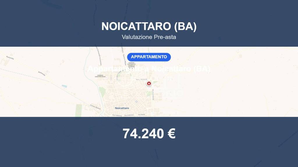 appartamento in vendita a Noicattaro