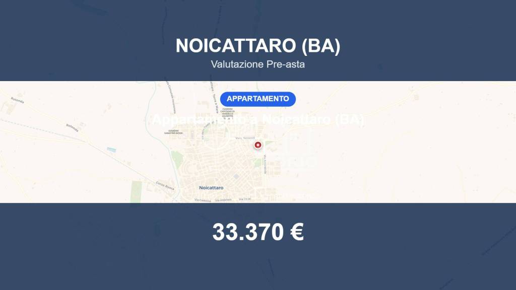 appartamento in vendita a Noicattaro