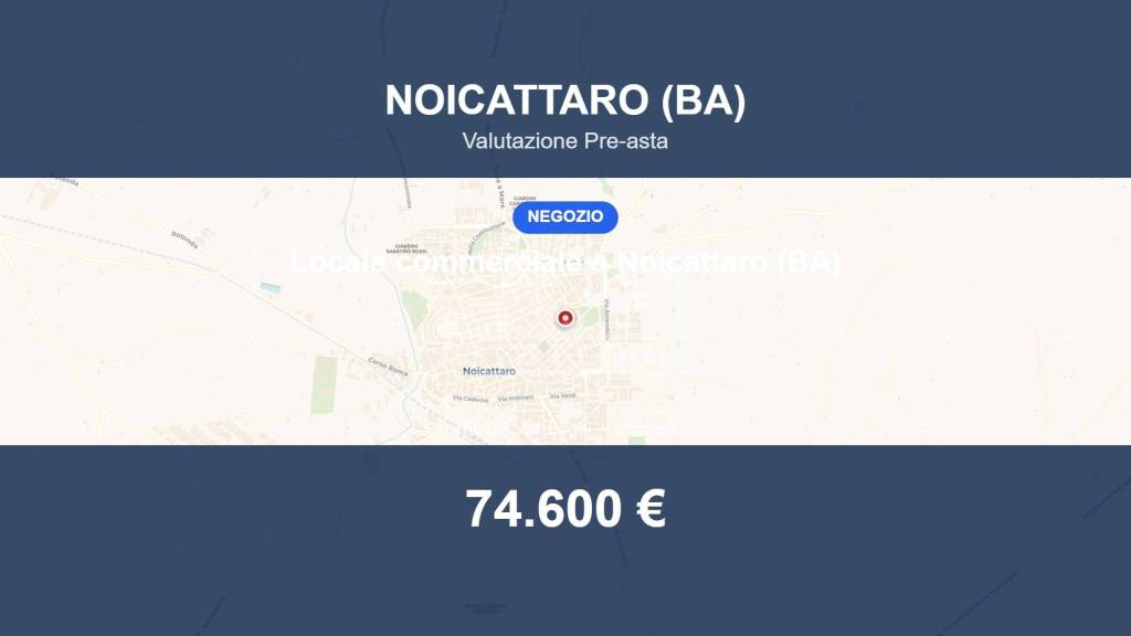 negozio in vendita a Noicattaro