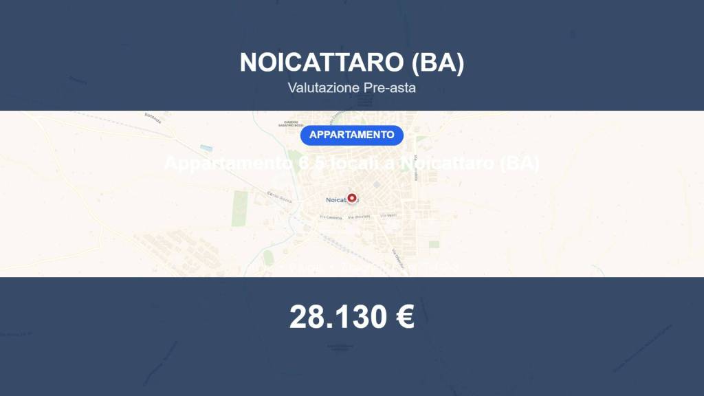 appartamento in vendita a Noicattaro