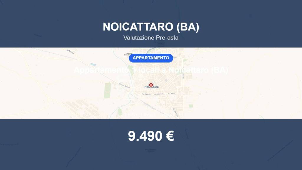 appartamento in vendita a Noicattaro