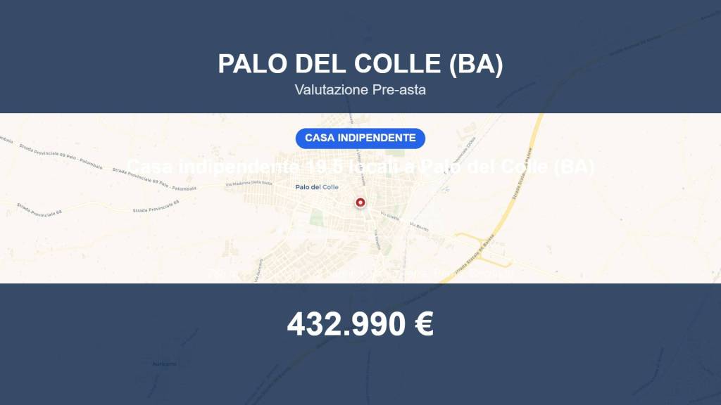 casa indipendente in vendita a Palo del Colle