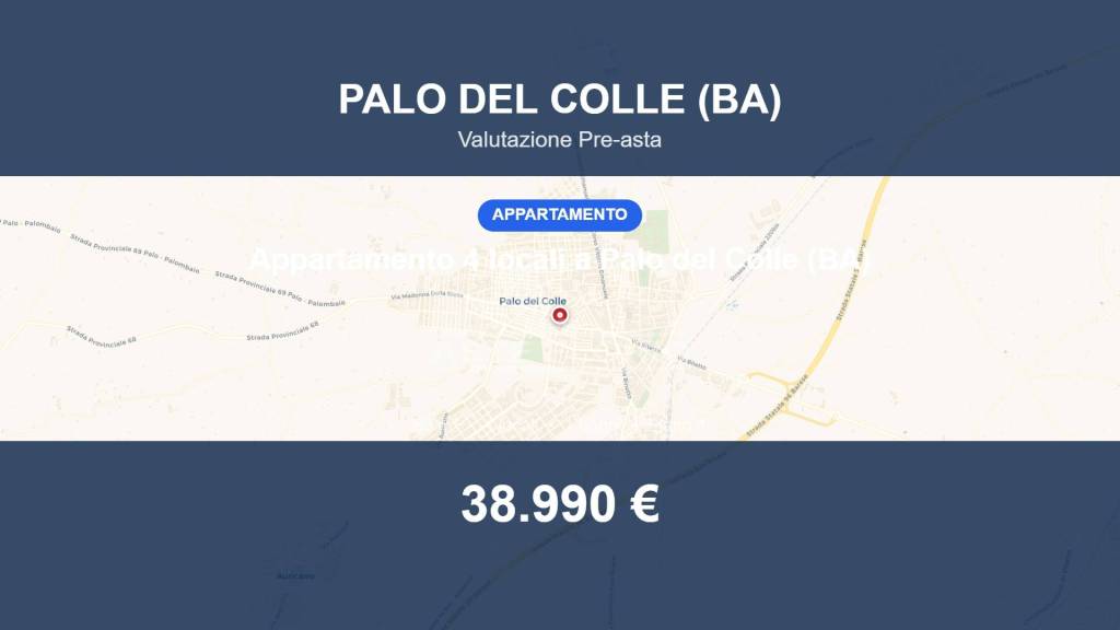 appartamento in vendita a Palo del Colle
