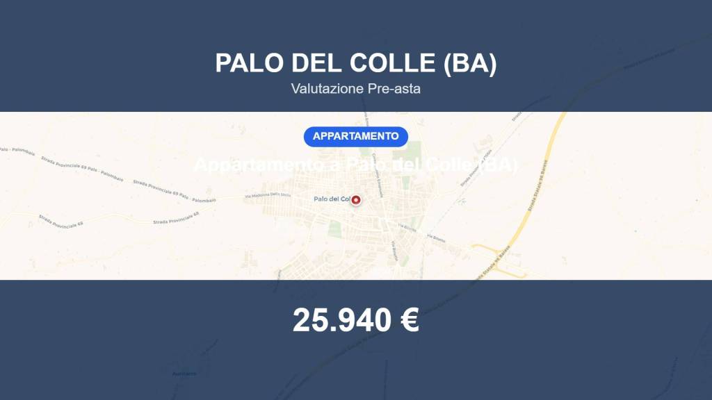 appartamento in vendita a Palo del Colle