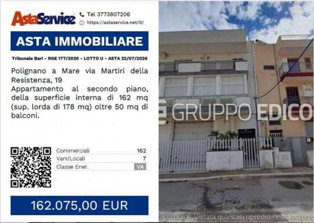 appartamento in vendita a Polignano a Mare