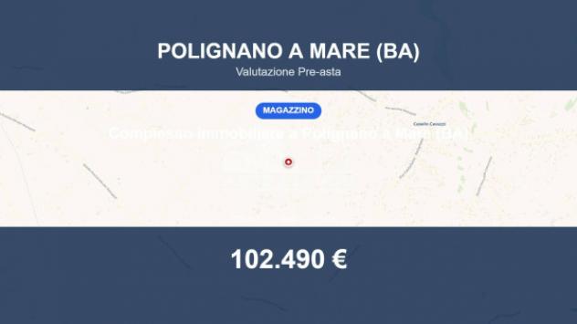 locale commerciale in vendita a Polignano a Mare