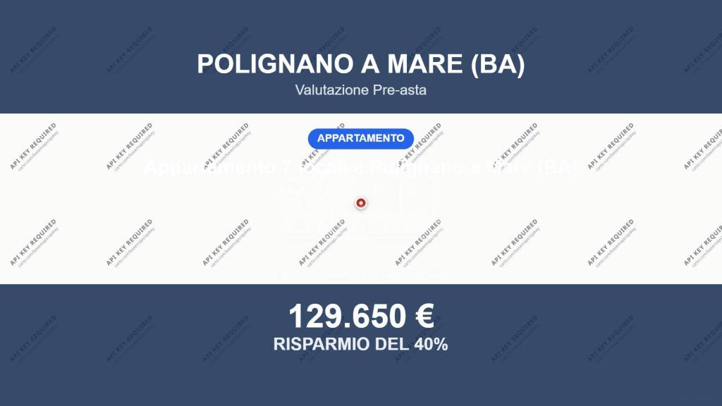 appartamento in vendita a Polignano a Mare