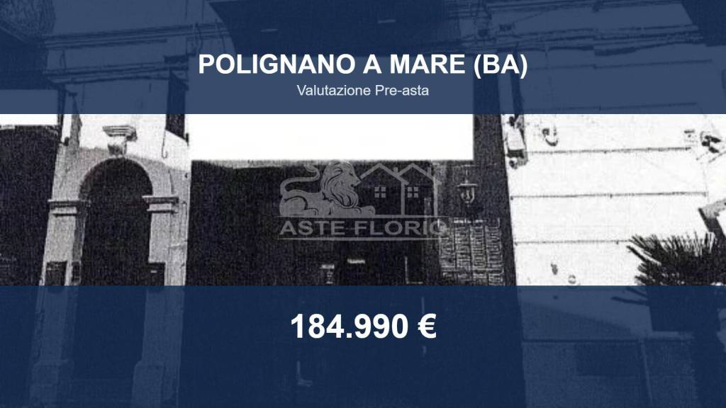 locale commerciale in vendita a Polignano a Mare