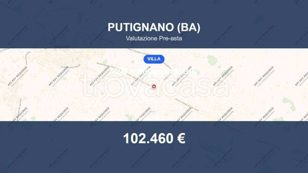 casa indipendente in vendita a Putignano