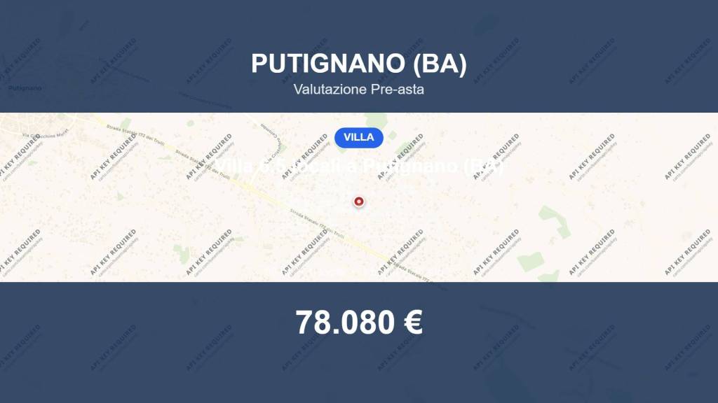 casa indipendente in vendita a Putignano