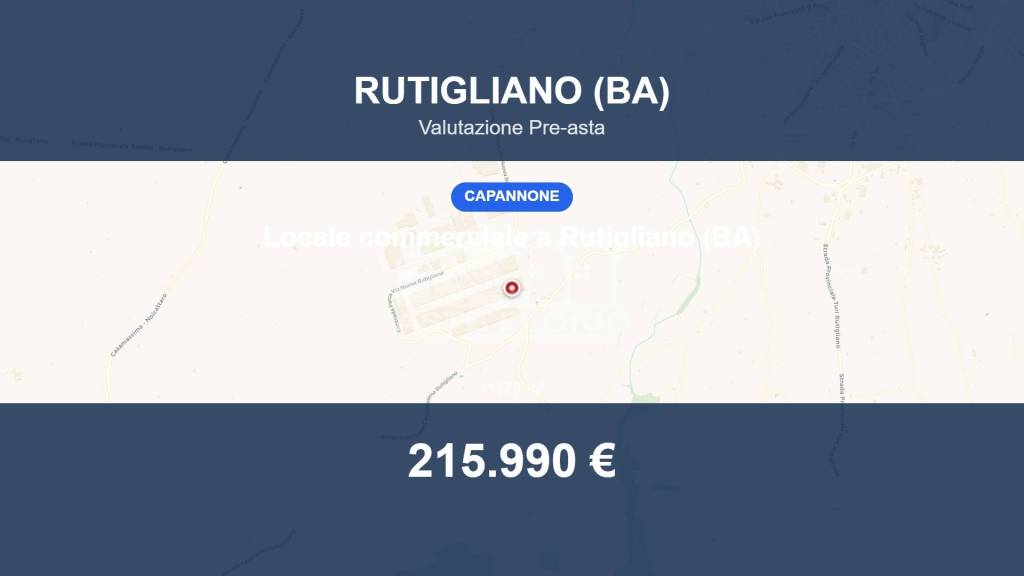 locale commerciale in vendita a Rutigliano