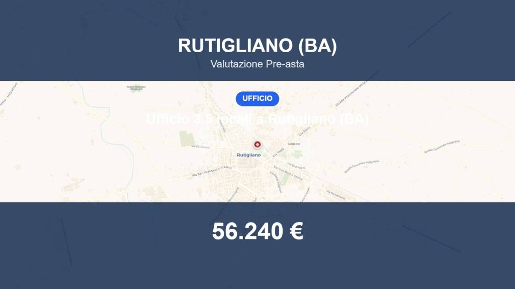 ufficio in vendita a Rutigliano